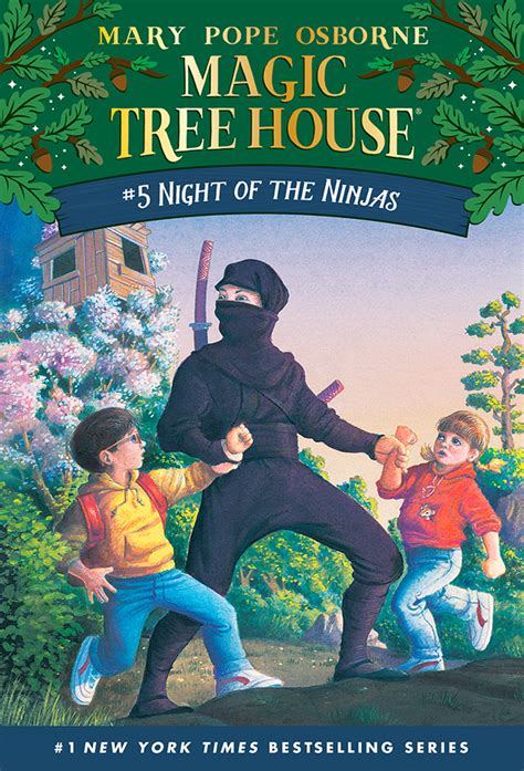 Fifth book in the series of magic tree house books
